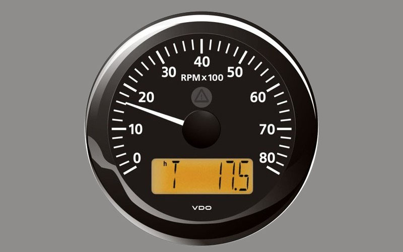 Marine Tachometer 8000 RPM